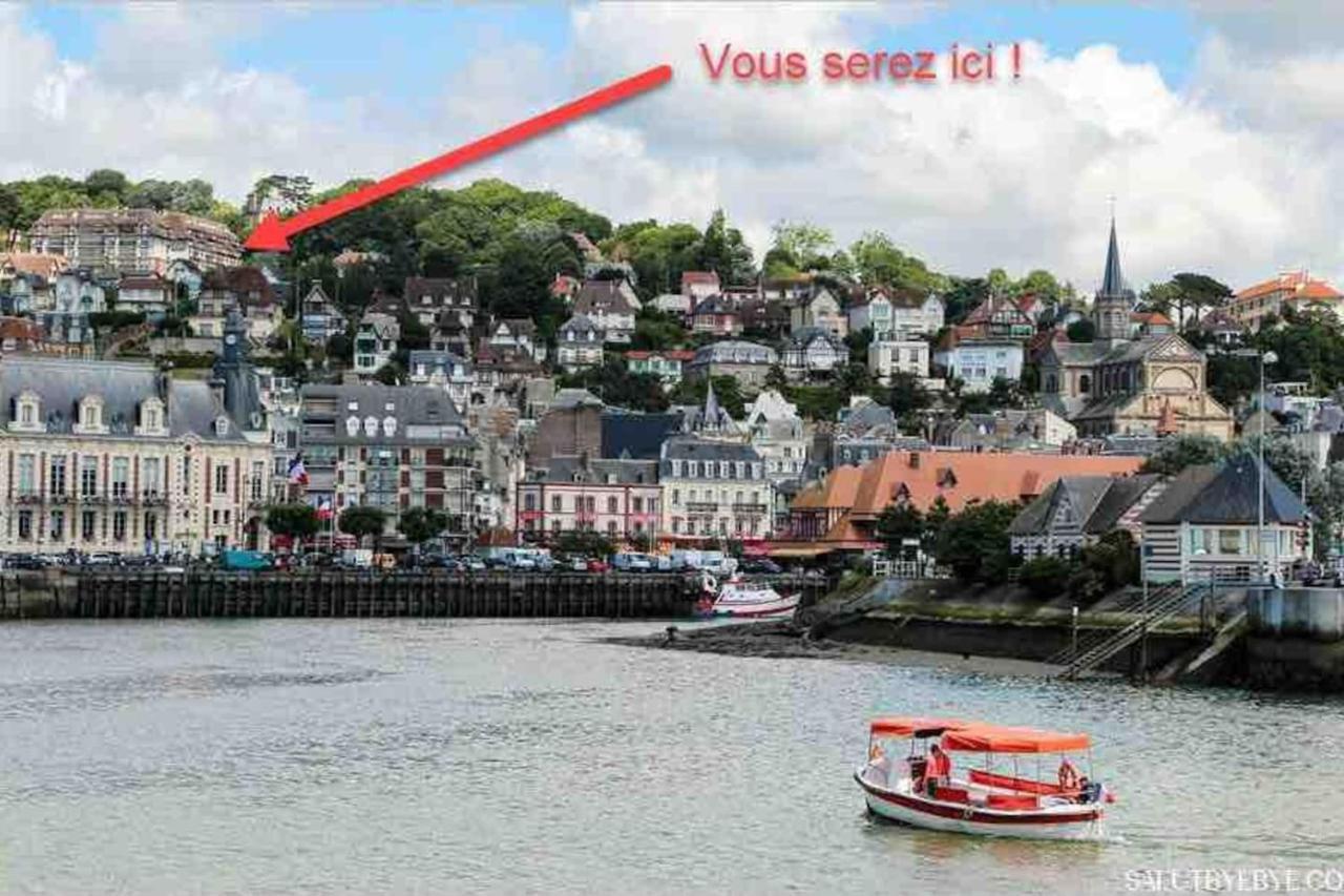 Appartement Avec Terrasse Vue Mer Trouville Sur Mer Exterior foto